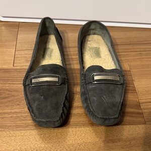 UGG Women's Dark Gray Moccasins